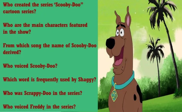 Scooby doo trivia questions and answers