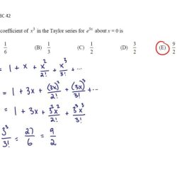 Ap calculus bc 2017 multiple choice