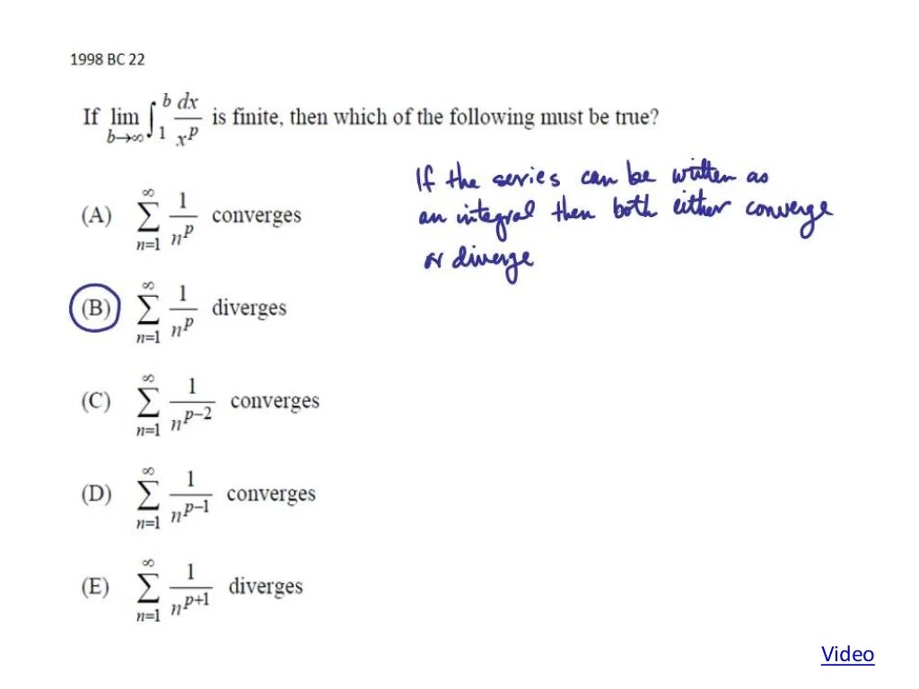 Ap calculus bc 2017 multiple choice